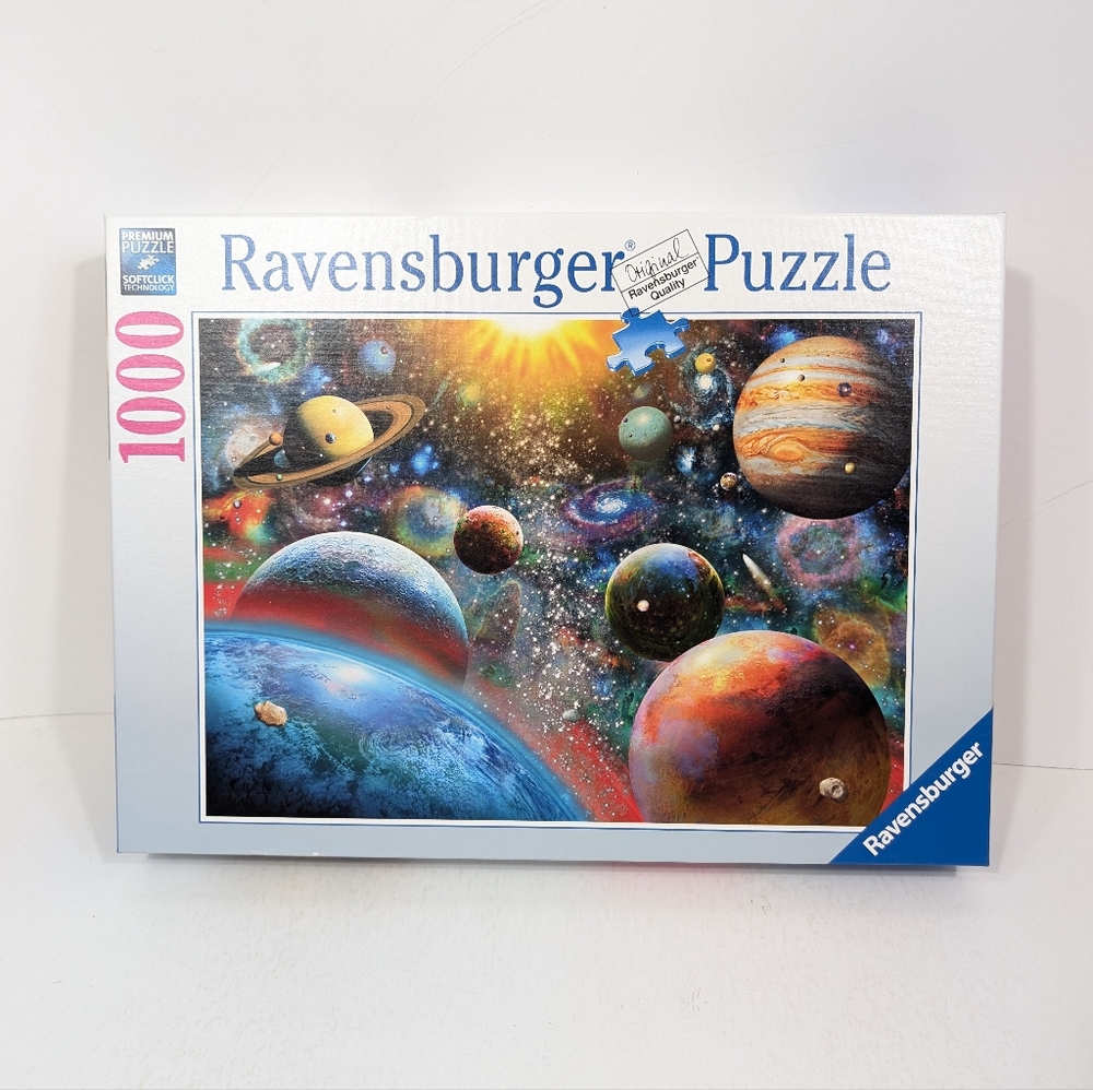 Ravensburger Puzzle 1000 pieces Planetary Vision Complete galaxy astrology sky